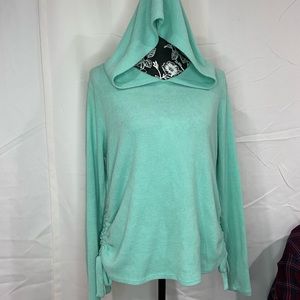 No Boundaries Mint Green Terrycloth hoodie​​